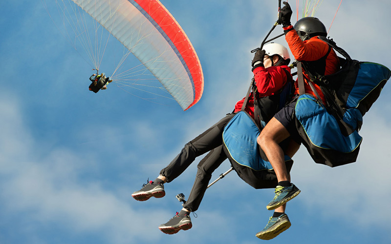 Paragliding-in-Madrid