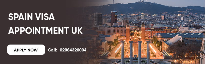 Spain Visa Appointment UK