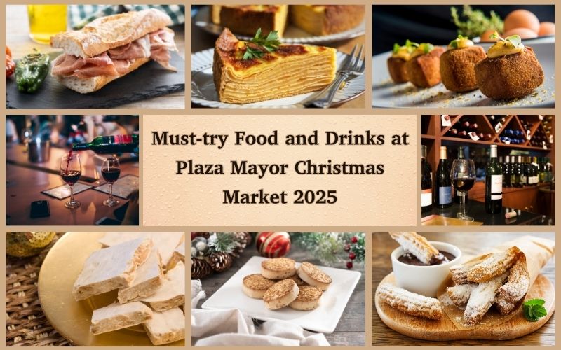 Must-try food and drinks at Plaza Mayor Christmas Market 2025