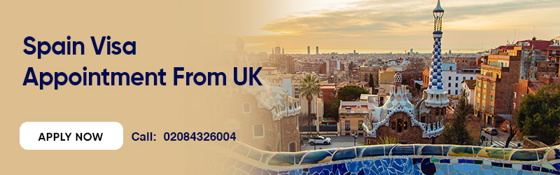 Spain Visa Appointment From UK